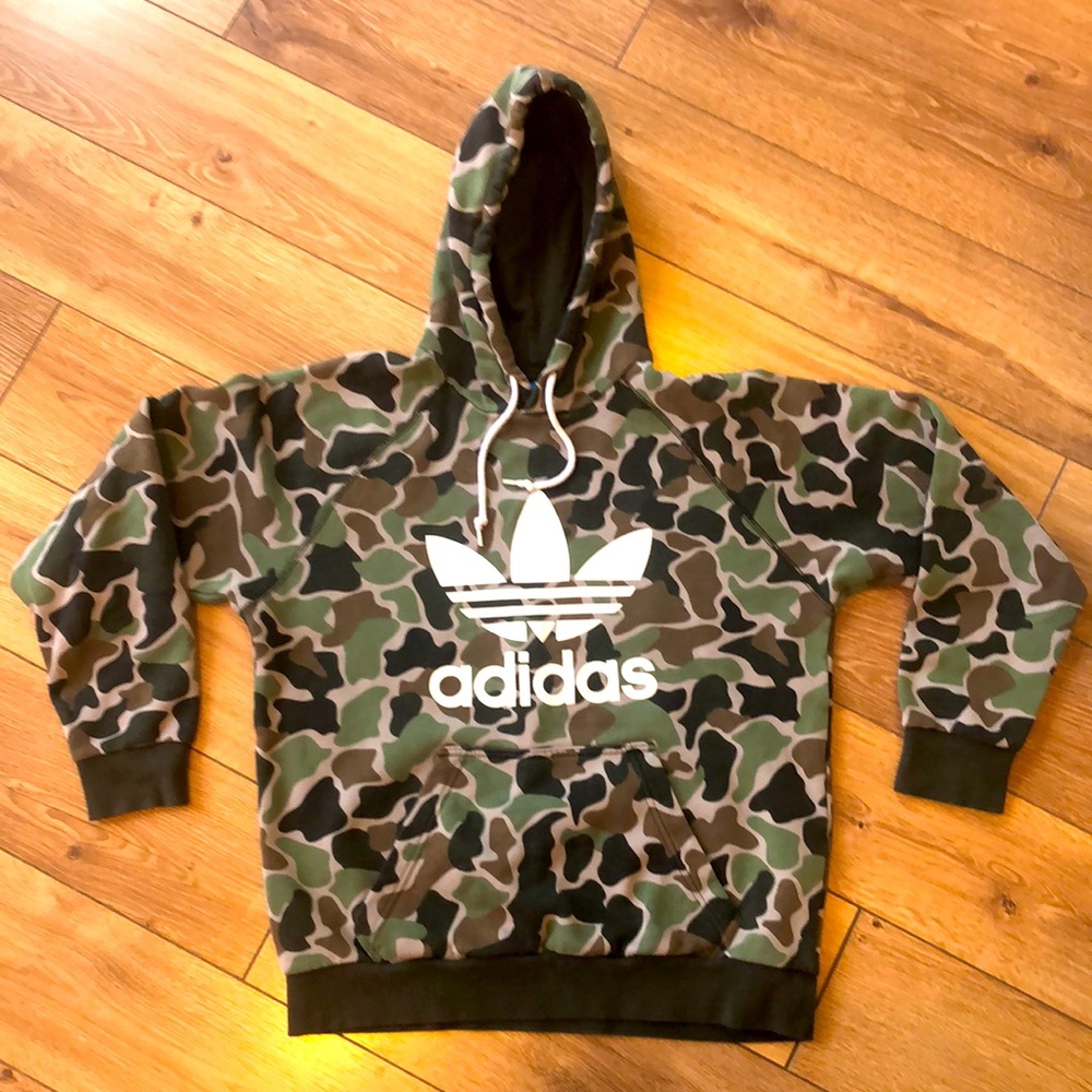 Adidas hooded sweatshirt